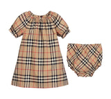 Burberry Vintage Check Dress & Bloomers- Age 6 months