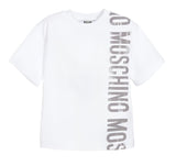 Moschino Kids Unisex White T-shirt - Age 8 years
