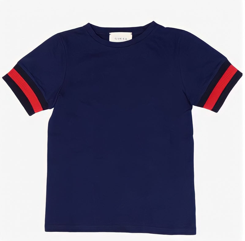Gucci Unisex Navy T-shirt - Age 8 years