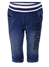 Moschino Baby teddy and logo Jeans - Age 12-18 Months