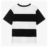 Moschino Teen White and Black Logo T-shirt- Age 6 years