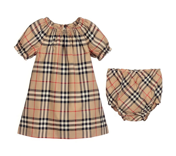 Burberry Vintage Check Dress & Bloomers- Age 6 months