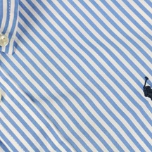 Ralph Lauren Striped Shirt Blue - Age 8 years