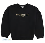 Givenchy Kids Logo Print Crewneck Sweatshirt - Age 5 years