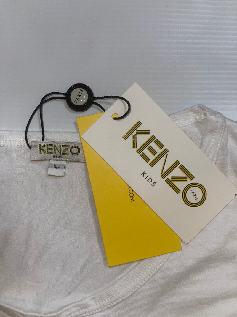 Kenzo white sleeveless vest - Age 14 years