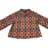 Burberry check polka dot blouse - Age 14 years