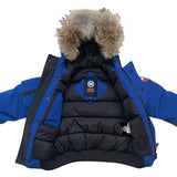 Canada Goose Kids padded bomber jacket with fur hood - Age 7-8 years