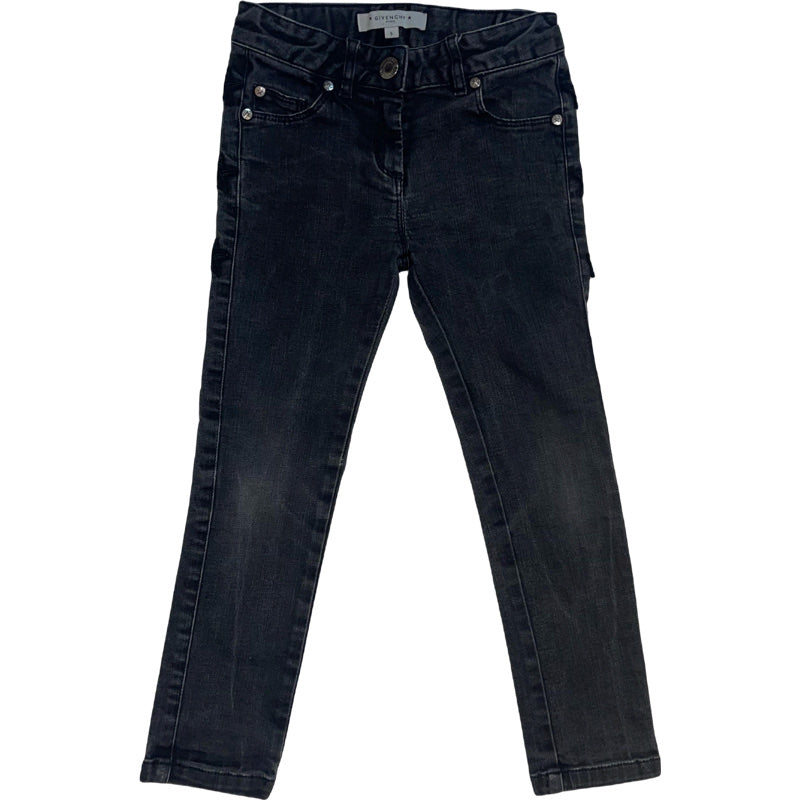 Givenchy star patch skinny jeans - Age 5 years