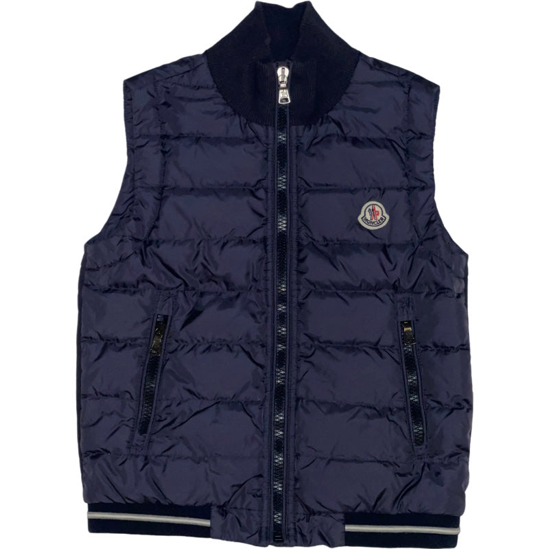 Moncler Unisex Navy Gilet - Age 8 years