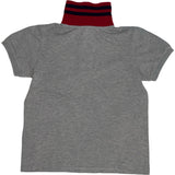 Gucci Grey polo with embrodiery - Age 6 years